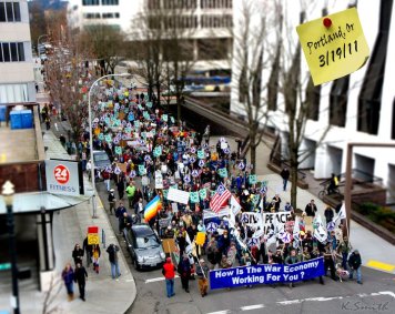 antiwarmarch in 2011