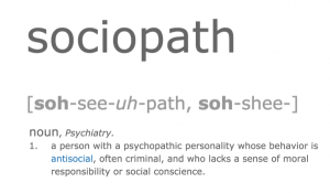 sociopath